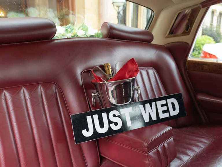 White Rolls Royce Wedding Car Hire Hooray Henrys Wedding Cars